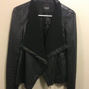 Bebe Black Leather Jacket